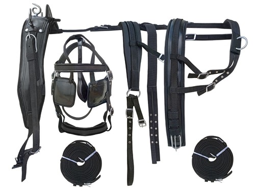 Horse driving harness nylon - horse,